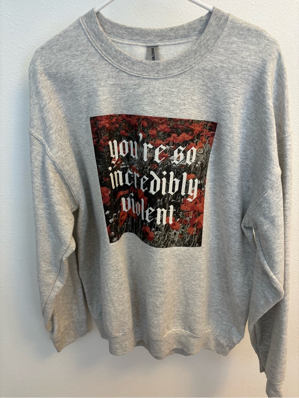 “From Blood and Ash” Graphic Crewneck Sweatshirt